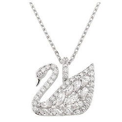 施华洛世奇天鹅项链5296469 奥地利品牌香港直邮，高性价比珠宝首饰推荐